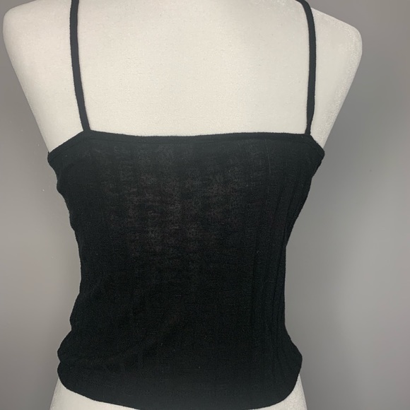 Summer Black CROP TOP - Picture 2 of 2